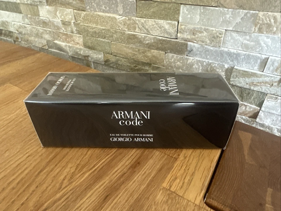 Armani Code Pour Homme Eau de Toilette Spray Herren 125ml Rarität 1. Version - Bild 2 von 4