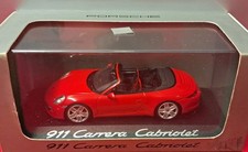 Minichamps Porsche 911 (991) Carrera Cabriolet Red 1/43 Dealer Box WAP0200120C