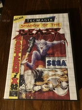 Shadow of the Beast - Sega Master System Game - CIB - Good Condition