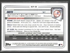 2020 Bowman #BCP-69 Canaan Smith Chrome Prospects