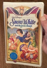 SNOW WHITE And The Seven Dwarfs VHS Walt Disney Masterpiece NEW Sealed 1994