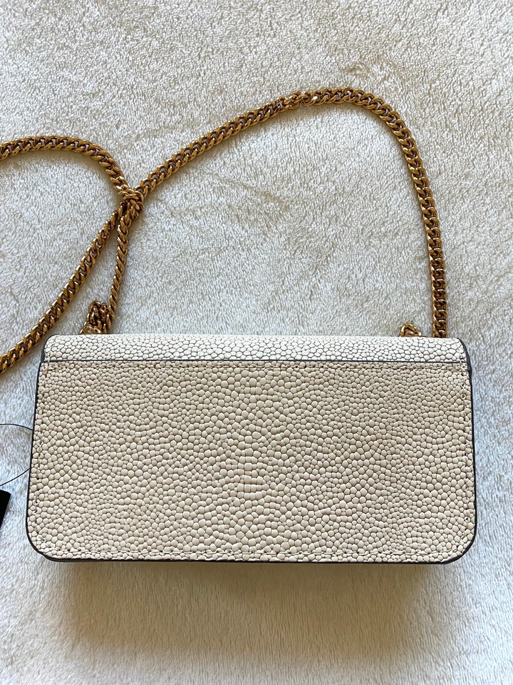 NEW! KARL LAGERFELD PARIS Kosette Shoulder Crossbody Bag, Color Brie, NWT - Image 4 of 4