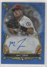 2020 Topps Triple Threads Rookie Sapphire 1/10 Matt Thaiss #RAC-MT Auto fm0