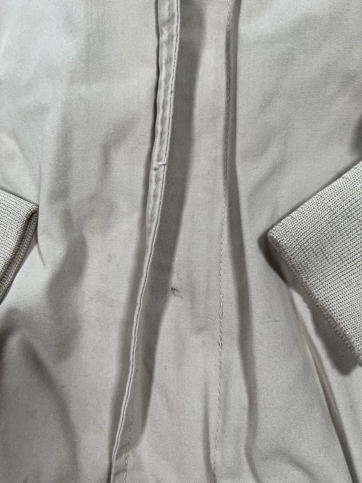 Vintage Field & Stream Jacket Mens Medium Bomber Plaid Lined Hong Kong 80s Read - Image 4 of 4