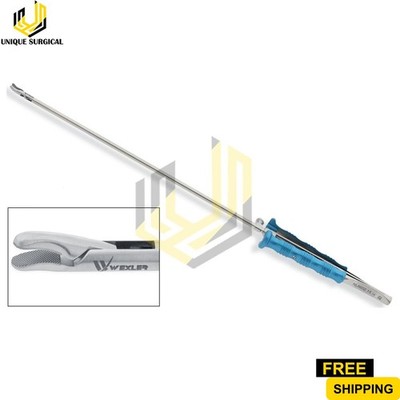 Wexler AtriCure NL8602.15 MIS Needle Holder Curved Jaws w/ Lock 5mm Inserts 14''