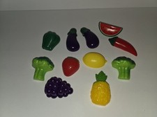 Play Fruit Educational Toys Play Pretend Lot Of 11 Pieces