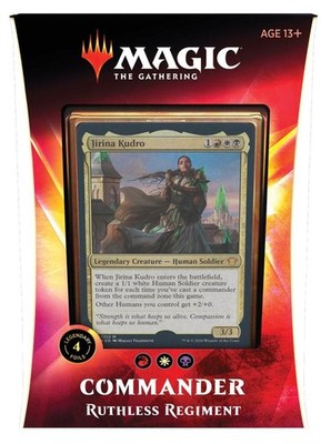 MTG Ruthless Regiment Commander Deck 2020 NEW SEALED Magic The Gathering