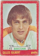 1973-74 O-pee-chee NHL #74 Gilles Gilbert RC Bruins
