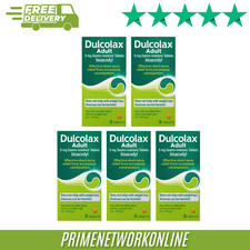 5X Dulcolax Adult 5mg Gastro-Resistant Tablets – 8 Tablets ⭐⭐⭐⭐⭐