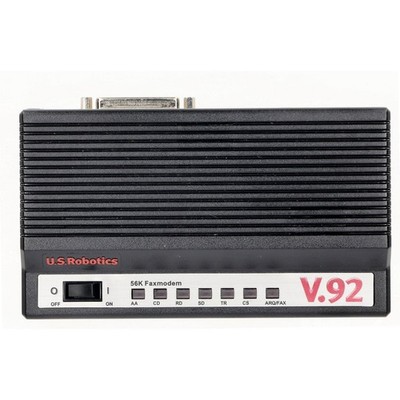 US Robotics USR5686E 56K External Serial Fax Modem V92 V90 Data Voice