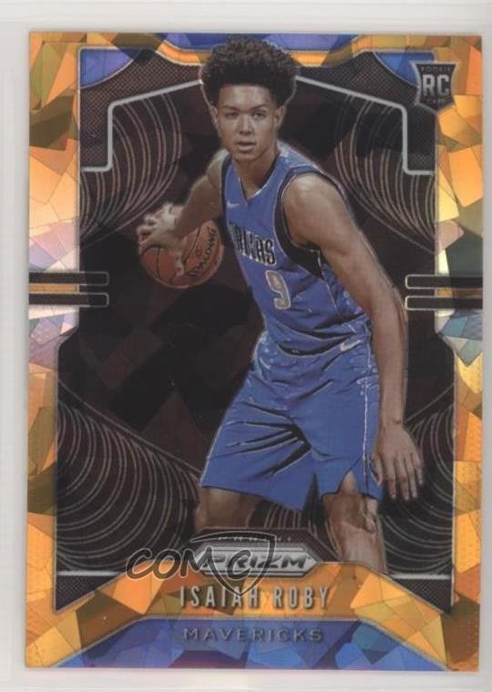 2019-20 Panini Prizm Rookie Orange Ice Prizm Isaiah Roby #283 Rookie RC 0wp8