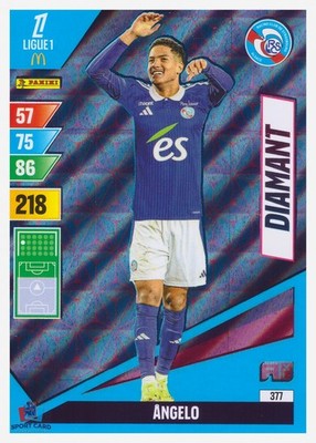Panini Adrenalyn XL 2024-25 - Diamant - Angelo Gabriel / RC Strasbourg Alsace...