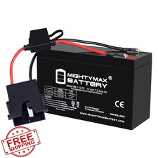 12V Power Wheels Ride On Toy Battery Replacement Kit 7Ah with Harness