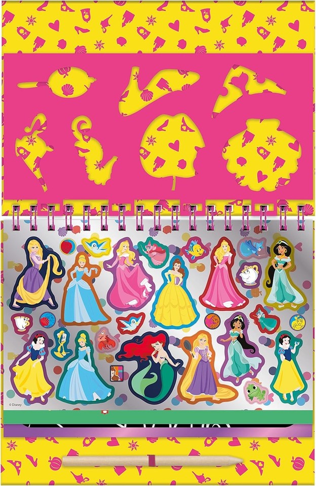 Princess From Scratch Totum Disney Princess Scratch Book | eBay