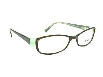 Bongo BG0159 052 Women's Teal Tortoise Oval Cat Eye Eyeglasses 50-16 135 NEW