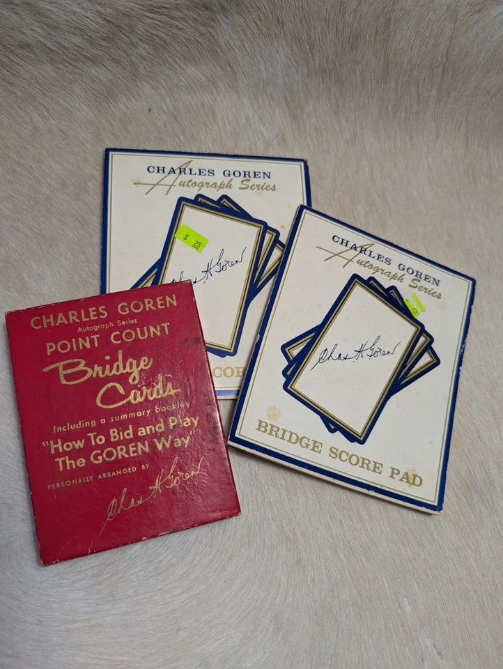 Charles Goren Bridge Set, Vintage - Image 2 of 4