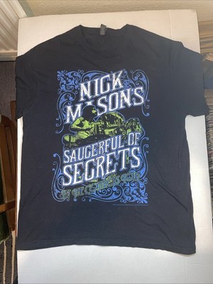 Nick Mason s Set The Controls Tour T Shirt Large Vgc Pink Floyd