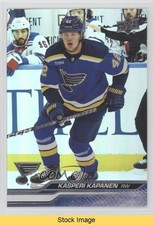 2023-24 Upper Deck Series 1 Silver Foil Kasperi Kapanen #157 READ 0k85