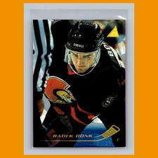 Radek Bonk #43 1995-96 Pinnacle Rink Collection Ottawa Senators Hockey Card NHL