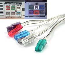 Samsung Home Theater Speaker Cables Wire With Connectors x 6 Leads AH81-02177B