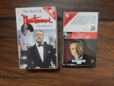 The Best of The Mantovani Orchestra  Maestro Mantovani Twin Tape Cassette Lot