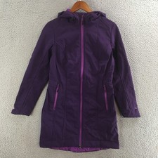 Champion Jacket Women S Softshell Hooded Full Zip Outdoor Coat Light Purple