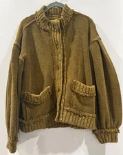 Free People We The Free Cute In This Cardi | Fir Green | Small - New with Tags