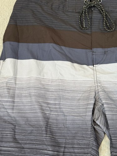 Free Country HydroFlx Board Shorts Swimming Trunks Large Black Gray Extra Large - Picture 5 of 23