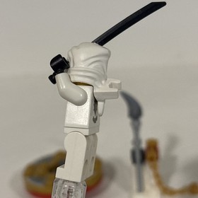 LEGO Ninjago Zane DX Minifigure Weapons Card And Spinner (2171,2260) njo0018 