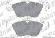 Bremsbelagsatz Vorne Ate-System für Opel Calibra A C89 Omega B V94 91-96