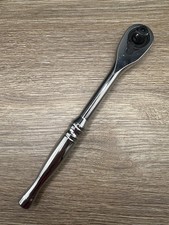 Husky 38 Inch Drive Teardrop Quick Release Ratchet Chrome 8-12in Used Husky 38 Inch Drive Teardrop Quick Release Ratchet Chrome 8-12in Used