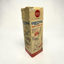 Vintage Original A.C. Gilbert No. 10161 Erector Set Box Incomplete Set 