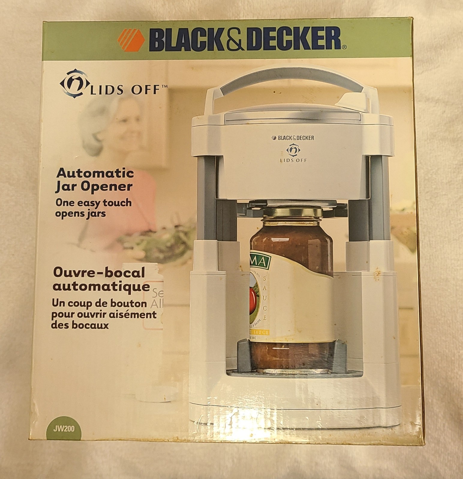 Black & Decker Lids Off  Automatic Electric Jar Opener JW200