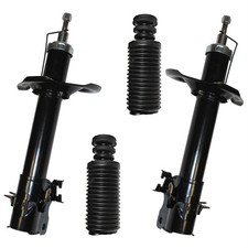 2 Stossdämpfer für Nissan X-Trail T30 u Staubschutz Vorderachse links rechts