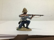 Britains- Zulu War 24th Foot Kneeling Firing in Shirtsleeves 1879 Conte