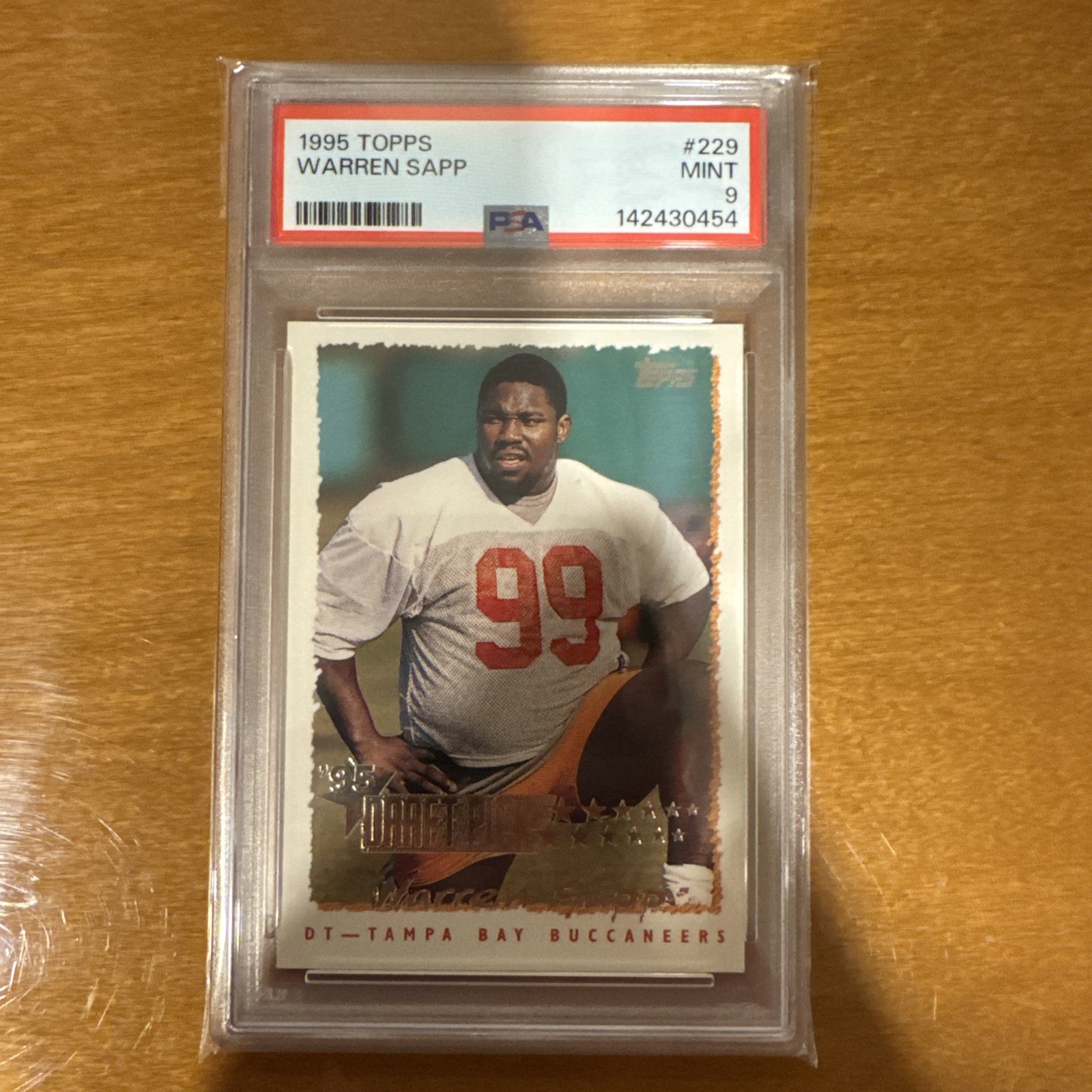 1995 Topps - Warren Sapp #229 (RC)