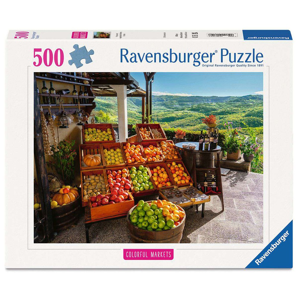 Ravensburger Children Puzzles Fruit and Vegetable Market Croatia - Ages 14+ - Image 2