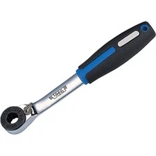 Smallest, Lowest Profile 1/4" Drive Reversible Hex Bit Ratchet HBR4 VIM TOOLS