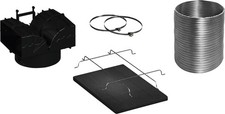 Umluftset Dunstabzugshaube Ø150mm Filter Alu Schlauch DWZ1GK1U2