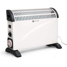 2kW Convector Heater with 3 Heat Settings, 24-Hour Timer & Thermostat