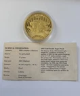 Famous US Coin Proofs - 1933 Gold Double Eagle Proof - 2003 Gold Plated Coin COA