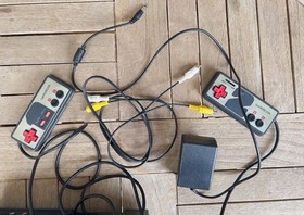 Nintendo Sharp Twin Famicom Console Tested w/ New AC Adapter 8bit Retro NES