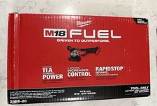 Milwaukee M18 FUEL 4-1/2" / 5" Variable Speed Braking Grinder Paddle 2888-20 