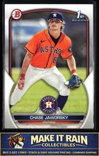 Chase Jaworsky 1st 2023 Bowman Draft #BD-45 Houston Astros