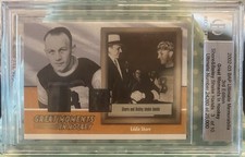 EDDIE SHORE ACE BAILEY 2002-03 Be A Player Ultimate Memorabilia Glove Relic 3/10