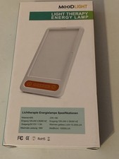 MoodLight Light Therapy Energy Lamp 10,000 Lux SAD Therapy Lamp Opened Box