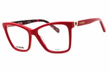 MOSCHINO LOVE MOL586-C9A-54 Eyeglasses Frame Size 54mm 15mm 140mm RED Women 716