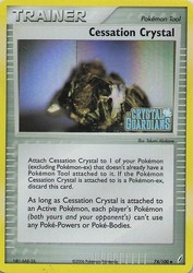 Cessation Crystal 74/100 Reverse Holo - EX Crystal Guardians
