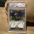 2023 Bowman Chrome Draft Paul Skenes Auto PSA 9 Pittsburgh Pirates