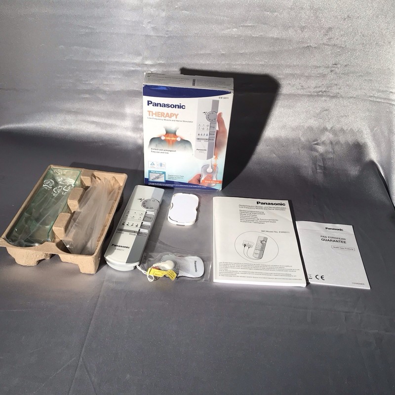 Panasonic Electronic Muscle Stimulator Massager TENS Unit Portable TherapyEW6011